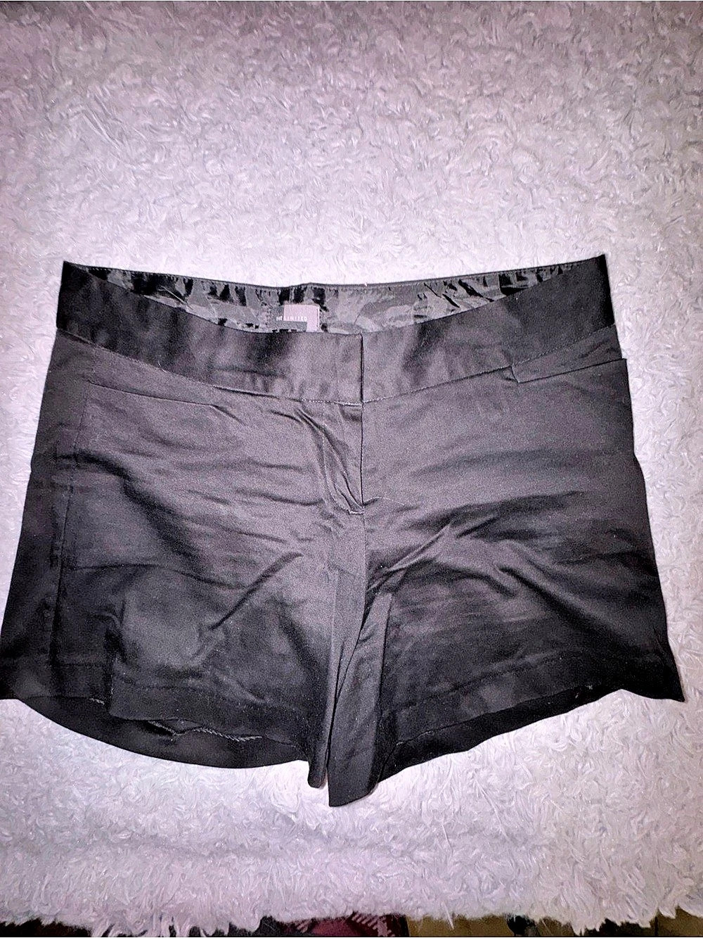 The Limited High Waist Shorts in Black Size 12